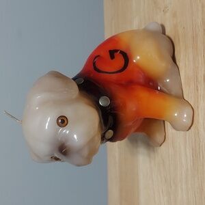 Vintage Georgia Bulldog Shaped Candle